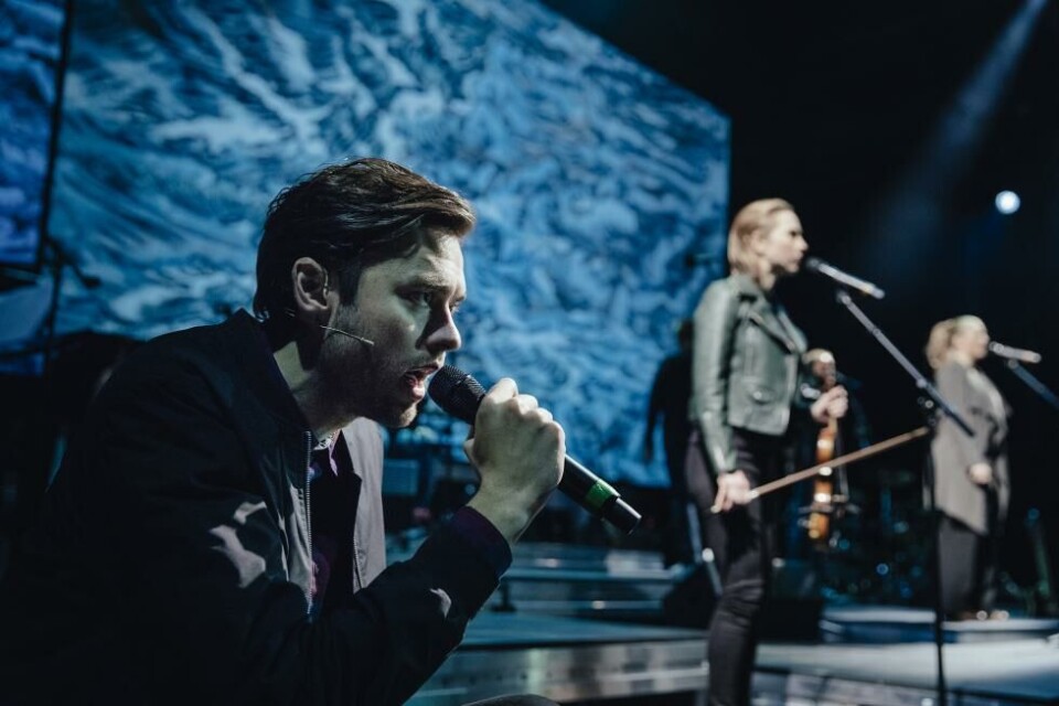 Havboka, etter morten Strøksnes. Regi: Anders T. Andersen. Hålogaland teater 2017. Foto: Marius Fiskum