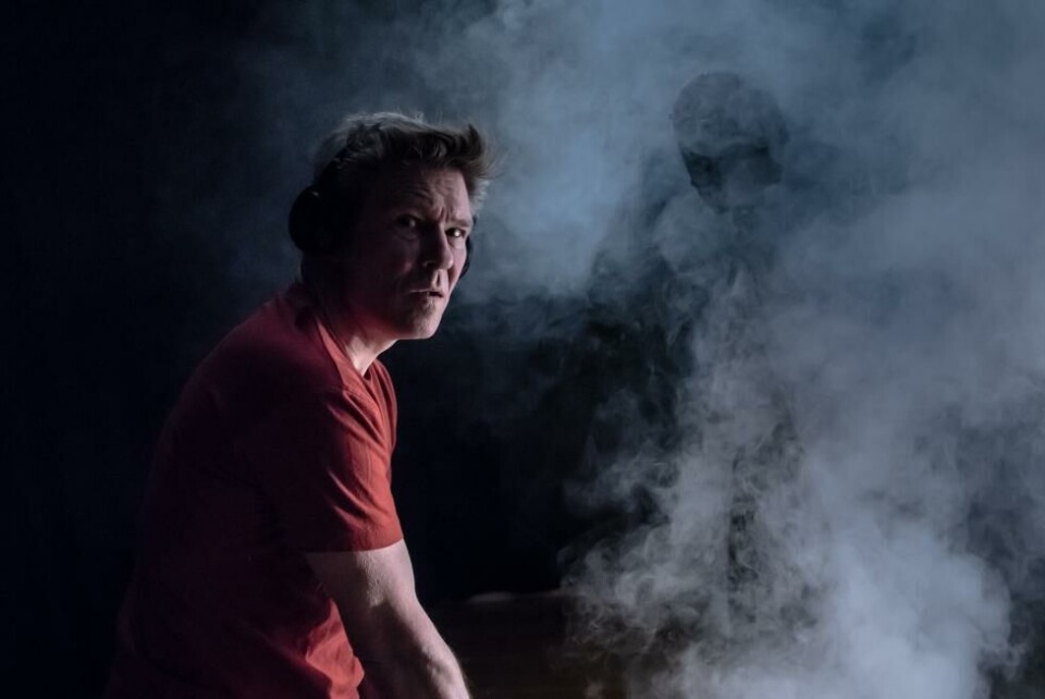 Trond Peter Stamsø Munch i Tidens korthet, regi: Eigil Pàlsson.Trøndelag teater 2018. Foto: Martin Eilertsen