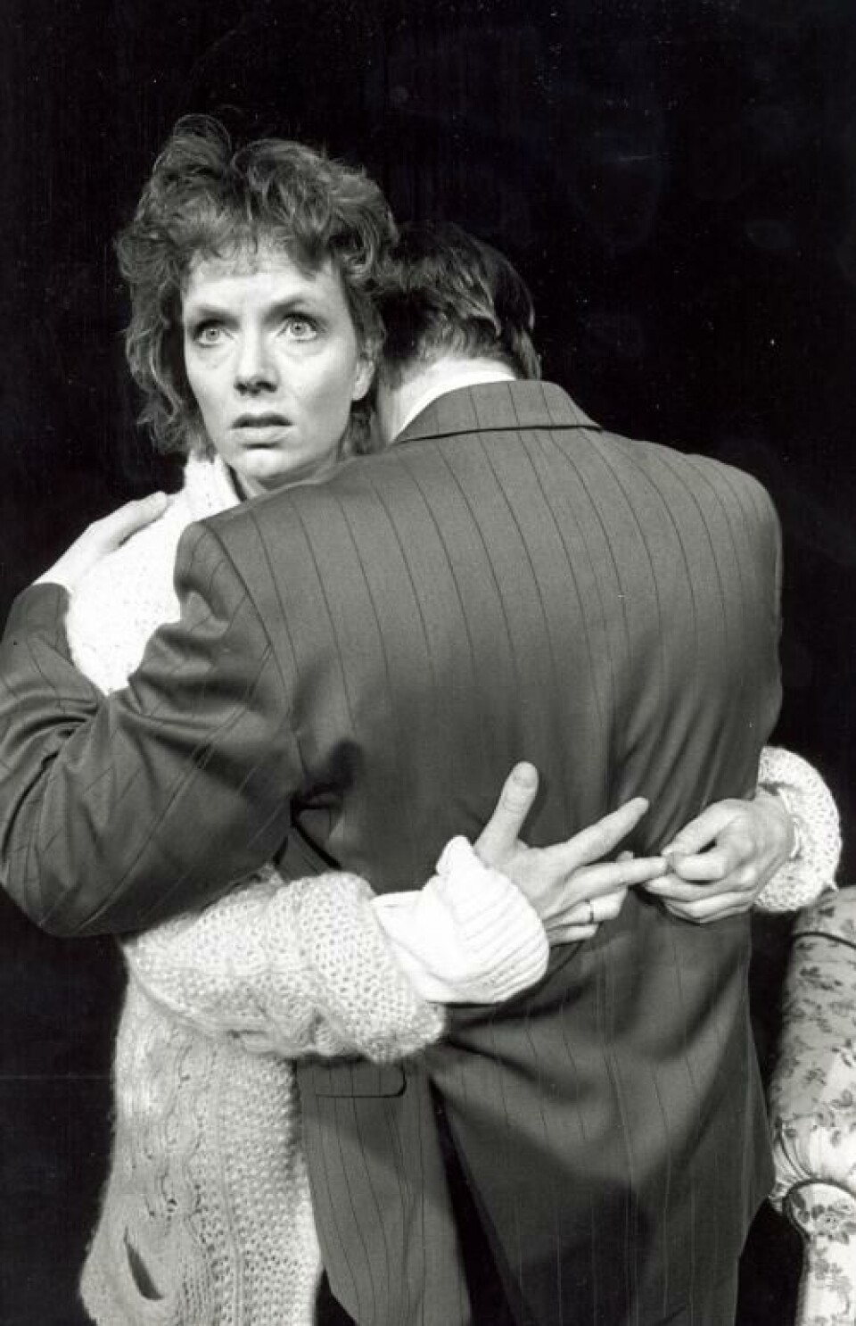 Mari Maurstad som Harper og Kim Haugen som Joe. 1994. Foto: Leif Gabrielsen