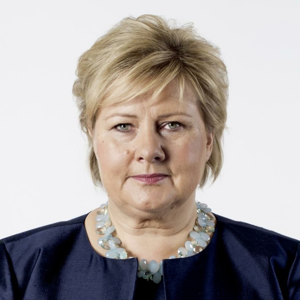 Statsminister Erna Solberg. Foto: Thomas Haugersveen/ Statsministerens kontor