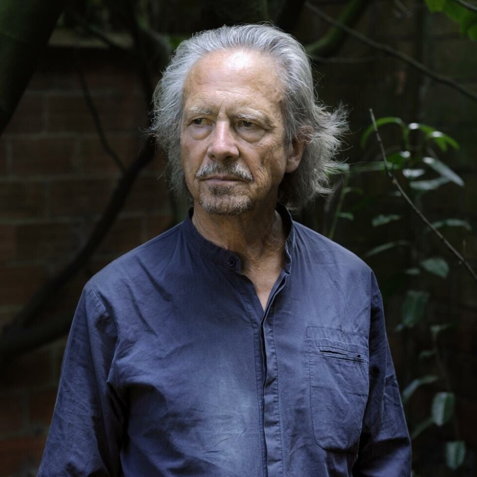 Peter Handke. Foto: Pelikanen forlag