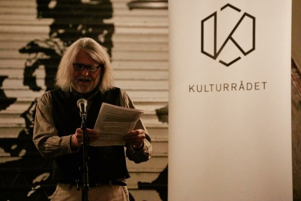 Teaterkritiker Thomas Irmer, Kunstnernes Hus. Foto: Kulturrådet