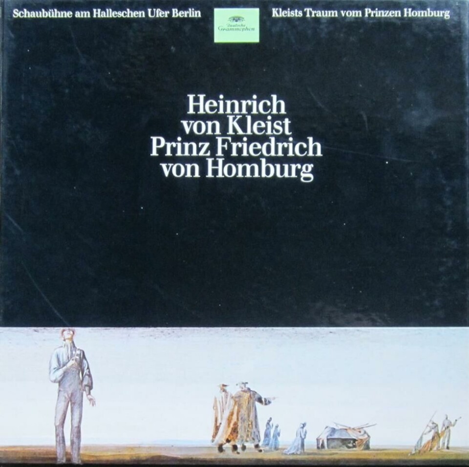 Coveret till programmet «Prins Friedrich av Homburg», regi: Peter Stein. Schaubühne 1972.