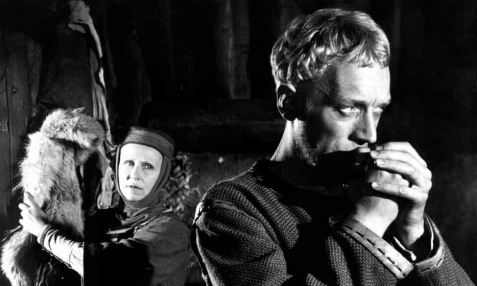 Max von Sydow i Jungfrukällan, regi: Ingmar Bergman, 1960.