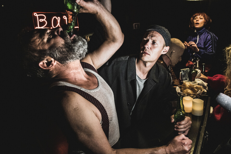 Raskolnikov, regi: Kiersti Horn på Det Norsk Teatret 2019.