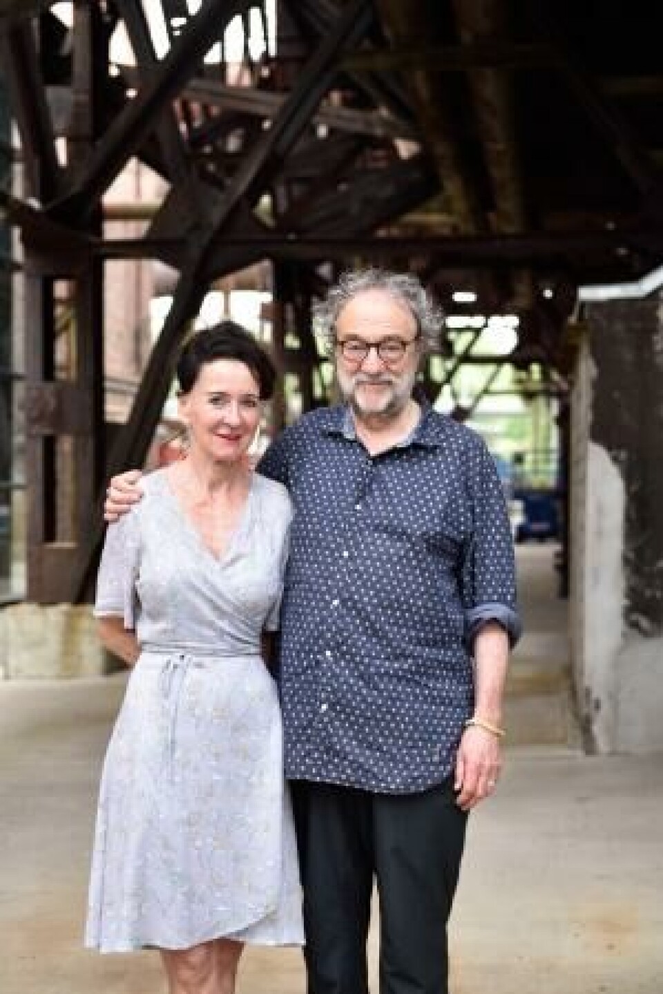 Stefanie Carp and Christoph Marthaler. Photo: Daniel Sadrowski