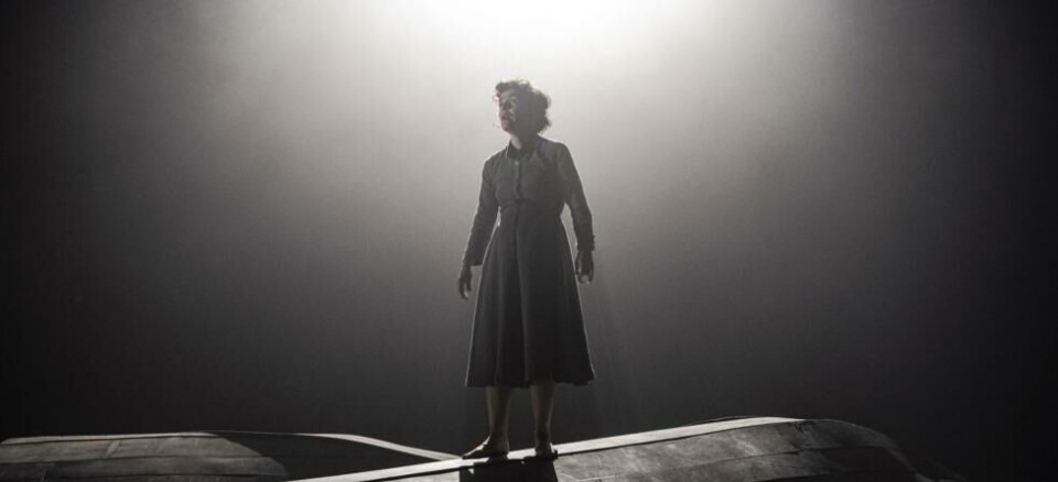 GJertrud Jynge i «Trilogien» av Jon Fosse. Regi: Luk Perceval. Det Norske Teatret 2019.