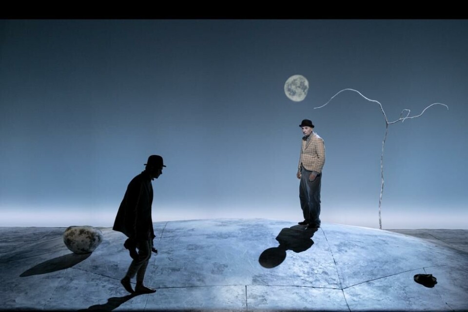 I väntan på Godot, regi: Karl Dunér. Foto: Sören Vilks