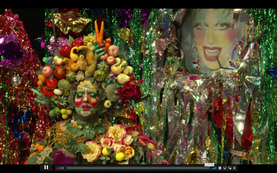 Taylor Mac I «Holiday Sauce…Pandemic!». Screenshot