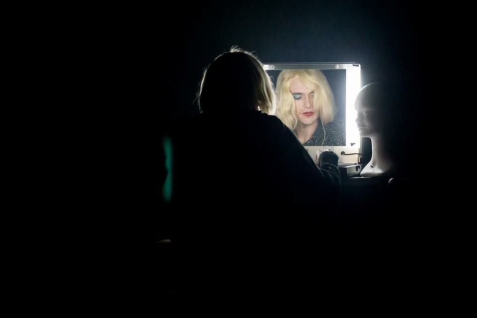Adishatz/Adieu
Koncept och framförande Jonathan Capdevielle. Black Box teater 2018. Foto: Alain Monot