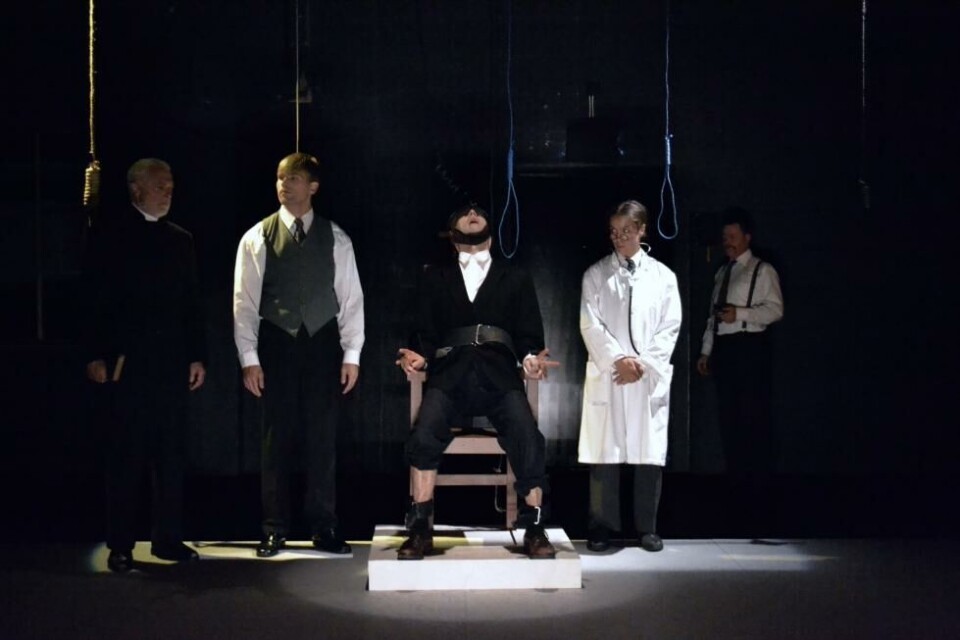 «Røde Emma», regi: Lars Øyno. Grusomhetens teater 2021. Foto: Marie Wien Lodsby