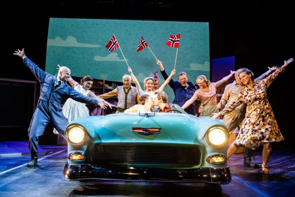 Bør Børson jf på Teater Innlandet, regi: Lars Erik Holter. Foto: Gisle Bjørneby