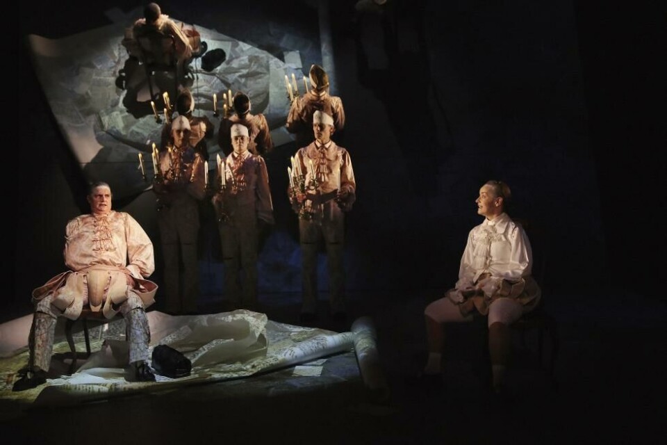 «Orlando, Betty Nansen Teatret 2018. Foto: Natascha Thiara Rydevald