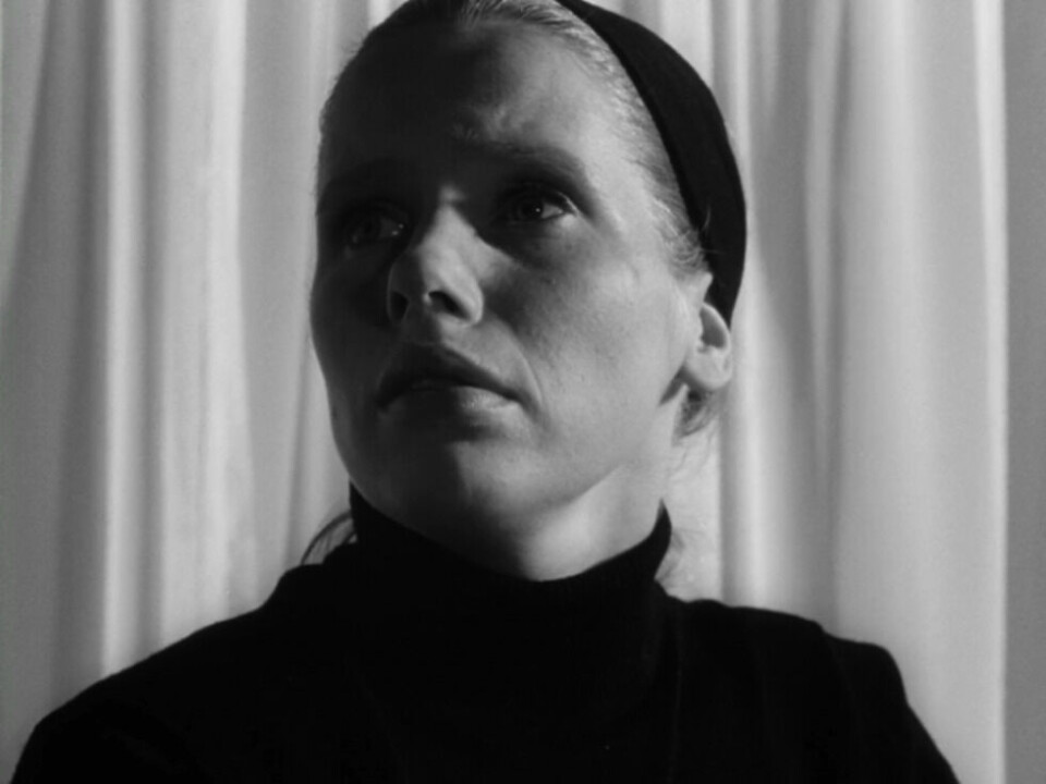 Liv Ullmann i Persona. Regi: Ingmar Bergman, 1966
