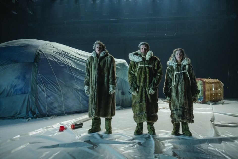 «Vinterreise», regi: Jonas Corell Pedersen. Det Norske Teatret 2021. Foto: Dag Jenssen