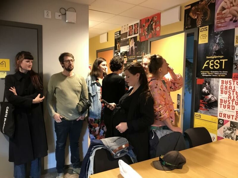 Kantina, Rosendal Teater, fra åpningen 23. august 2019. Foto: T Bjørneboe