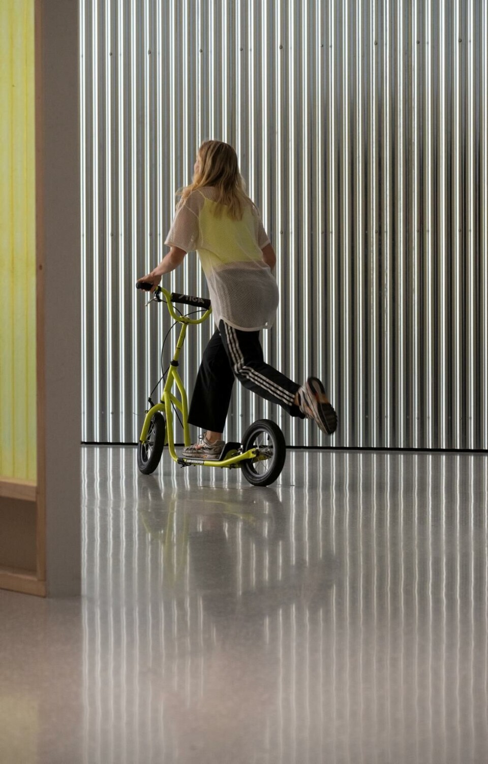 Goro Tronsmos «Staged Institutions IV – The City, the Courtyard, the Light», Nasjonalmuseets Lyshallen. Foto: Børre Haugland