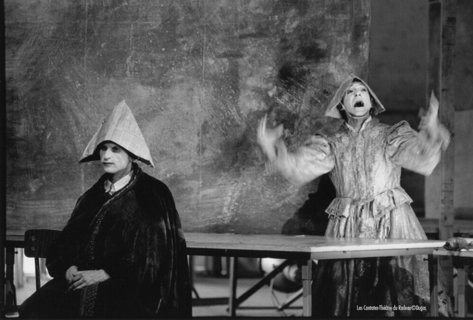 Les Cantates, Théâtre du Radeau 2000/2001. Foto: Dugas