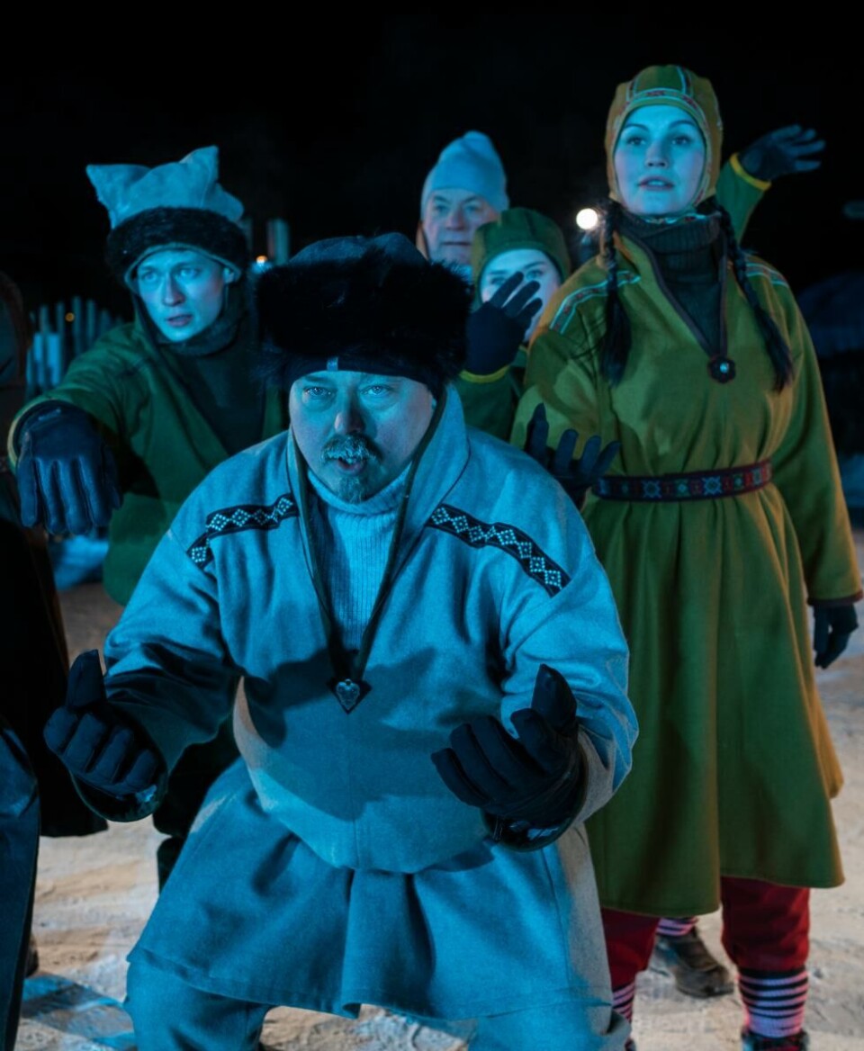 Fra «Koke bjørn». Foto: Aslak Mikal Mienna.