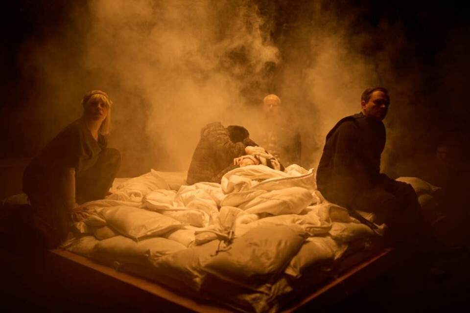 Få bomme en, regi: Fredrik Longva. Teater Innlandet 2023. Foto: Magnus Skrede