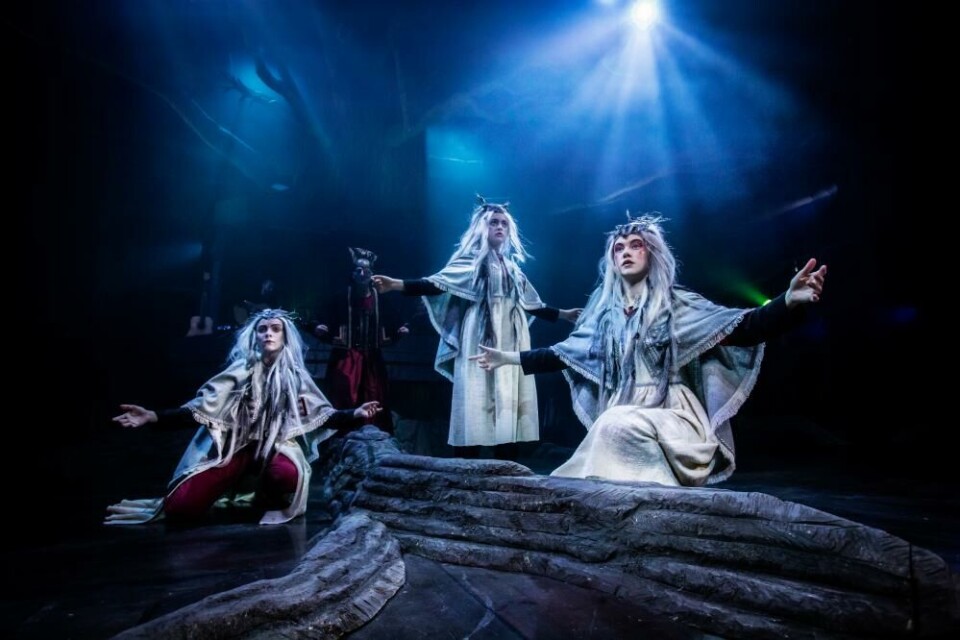 Dom tre nornorna: forntid (Urd) nutid (Verdandi) och framtid (Skuld). Foto: Håkan Larsson