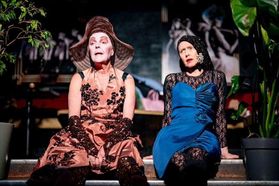 Geddy Aniksdal og Petronella Barker. Foto: Lars Opstad