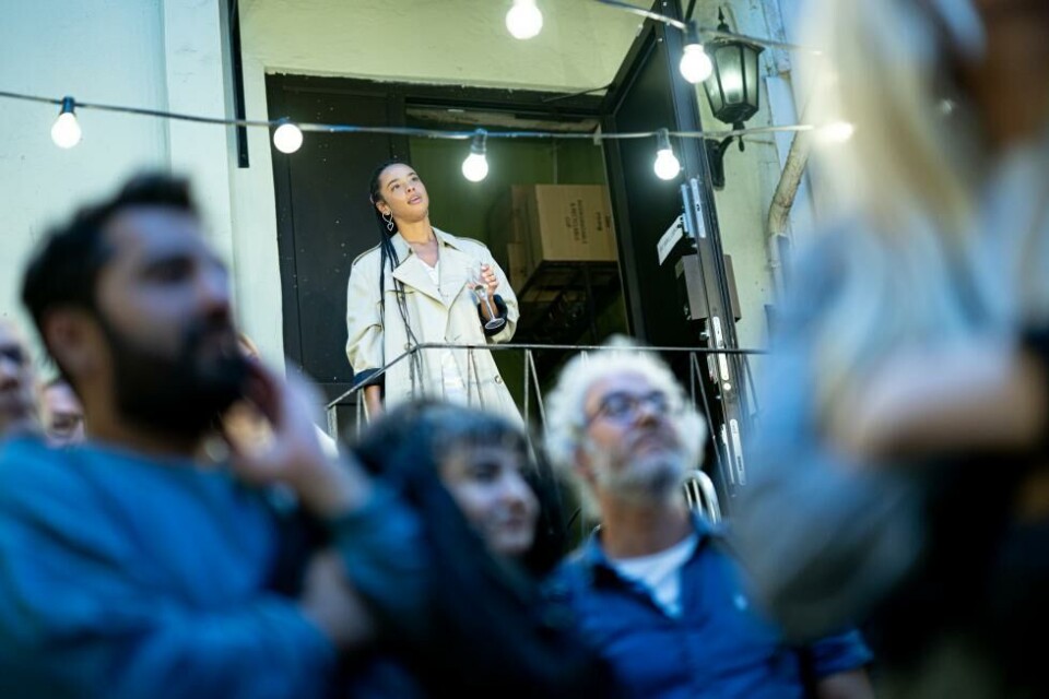 Rasisten av og med Antiteatret i samproduksjon med Olso Nye 2023. Foto: Lars Opstad