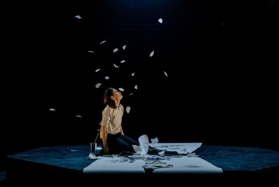 Kathrine Thorborg Johansen som Josef K. Foto: Erika Hebbert