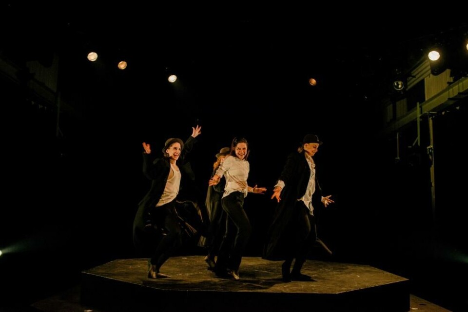 Maria Kristine Hildonen, Marte Engebrigtsen, Kathrine Thorborg Johansen og Ragnhild Tysse. Foto: Erika Hebbert