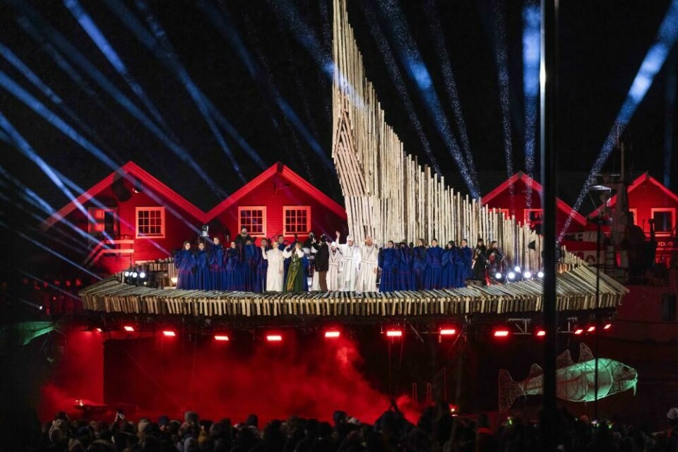 Åpningsseremonien, Stormen kulturhus. Foto: David Engmo