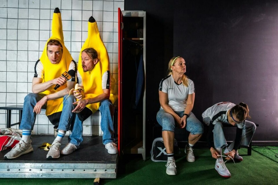 Carl Martin Eggesbø, Joachim Rafaelsen, Ellen Birgitte Winther og Sarakka Gaup. Foto: Ole Herman Antonsen