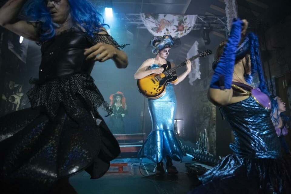 Det siste epos, av Turteatern & Skolseg/Bakken/Floen. Teaterfestivalen i Fjaler 2019. Foto: David Zadig
