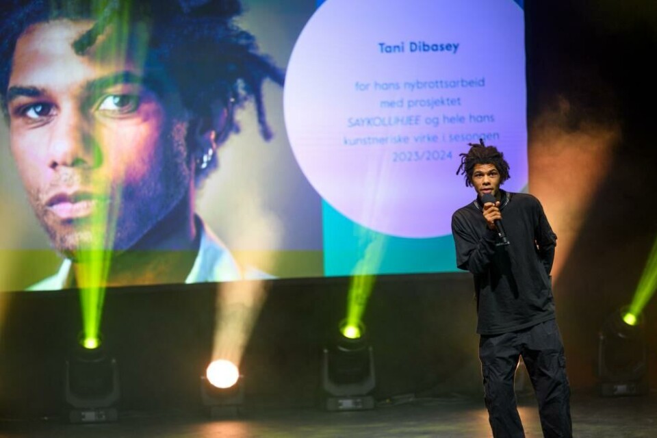 Tani Dibasey ble tildelt prisen for Særlig kunstnerisk innsats 2024. Foto: Skjalg Vold