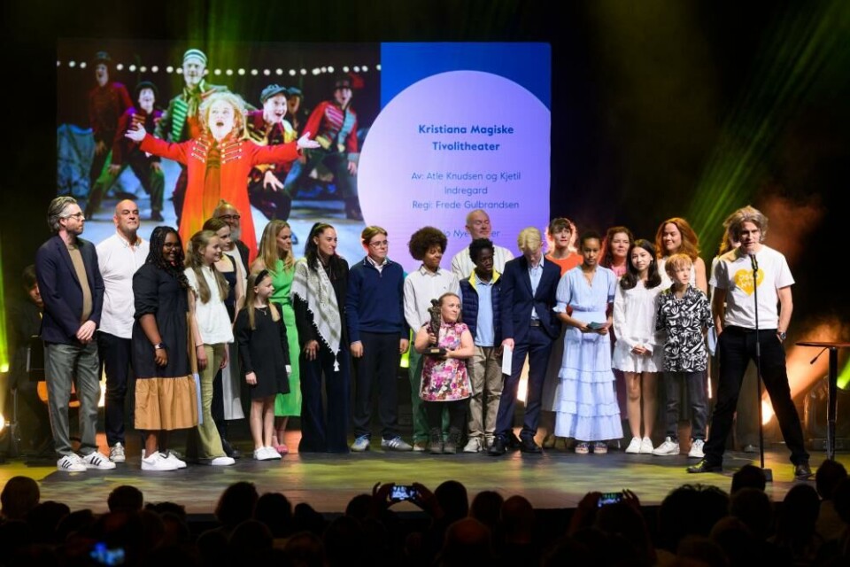 Beste barneteaterforestilling 2024: kristiania magiske tivoliteater, Oslo Nye. Foto: Skjalg Vold