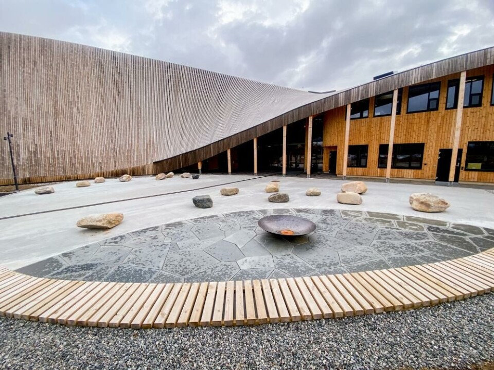 Nye Čoarvemátta av arkitekthuset Snøhetta. Foto: Aslak Mikal Mienna