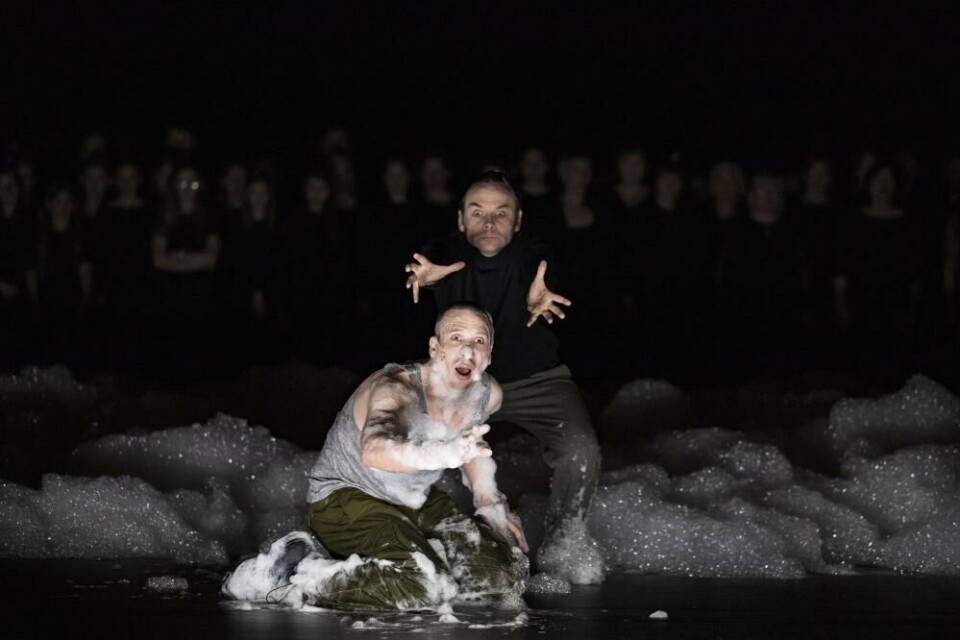 Herbert Nordrum og Jan Gunnar Røise. Foto: Thor Brødreskift