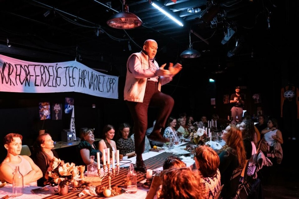 Harald Kolaas i Torvald, av Ibrahim Fazlic. Foto: Synne Sofi Bønes