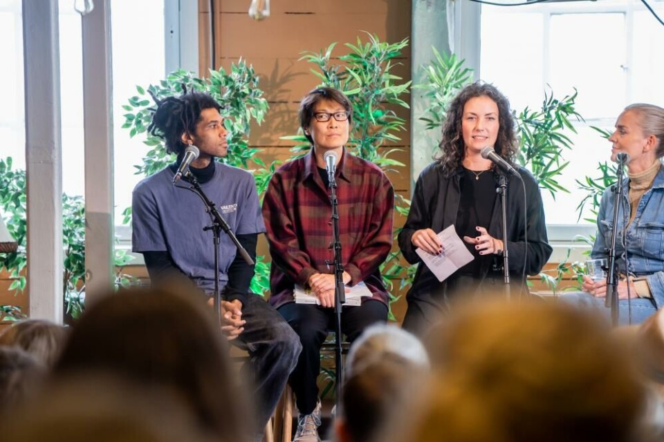 Fagseminar: Prisen for å ytre seg, Tani Dibasey, Maja Lee Langvad, Astrid Menasanch Tobieson og Hilde Sandvik. Foto: Synne Sofi Bønes