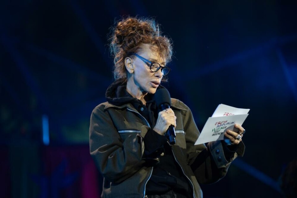 Author and playwrith Sibylle Berg. Photo: Franzi Kreis
