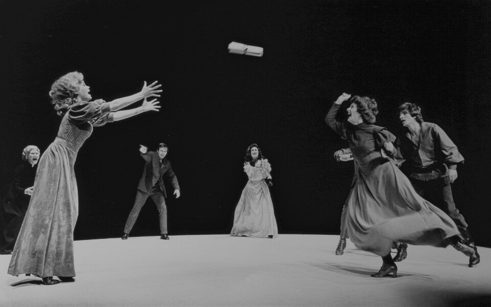 Hedda, regi Charles Marowitz, DNS 1978. Foto: DNS