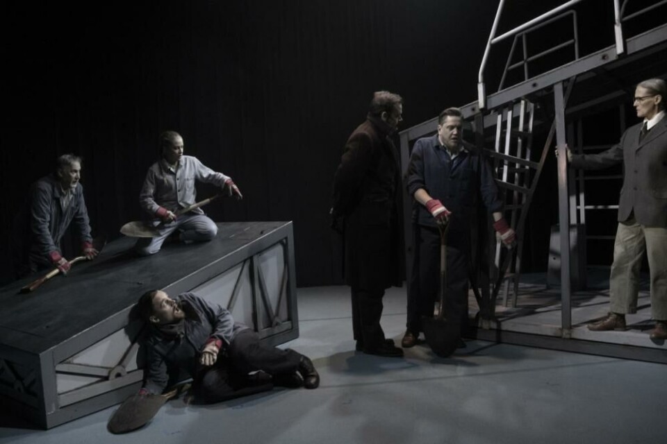 Iso Porovic, Harald Thompson Rosenstrøm, Julie Sofie Reite, Roger Opdal Paulsen, Rune Løding og Marit Synnøve Berg. Foto: Ketil Born