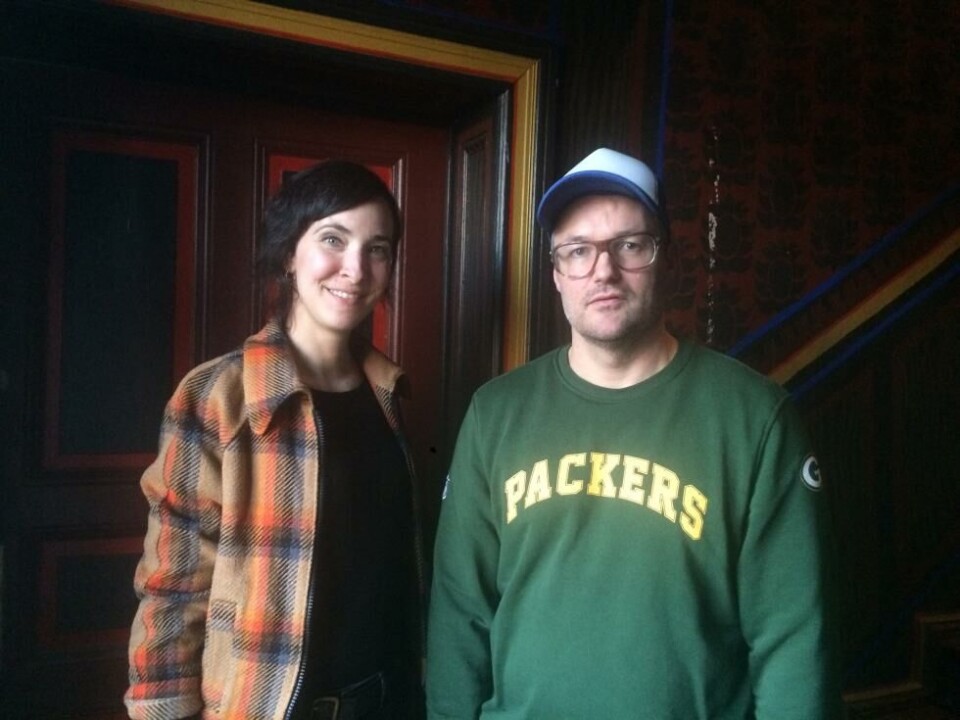 Ida Müller og Vegard Vinge, her i Berlin. Foto: Therese Bjørneboe