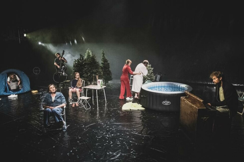 F.v. Ingrid Jørgensen Drageland, Hildegun Riise, Gard Skagestad, Gina Bernhoft Gørvell, Heidi Gjermundsen Broch, Per Schaanning og Morten Svartveit. Foto: Dag Jenssen