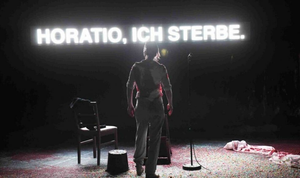 Hamlet, regi: Christopher Rüping. Münchner Kammerspiele 2017. Foto: Thomas Aurin