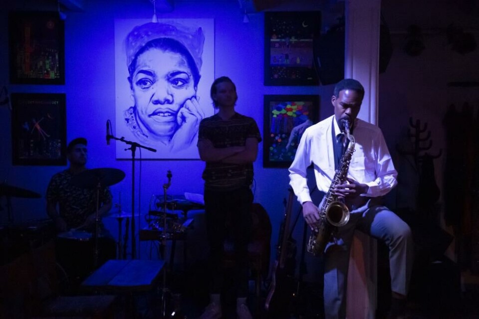 «Maya Angelou – Black Woman Rising» , regs: Cliff Moustache. Nordic Black Theatre 2019. Foto: Unn Kristin Dietz Syverud