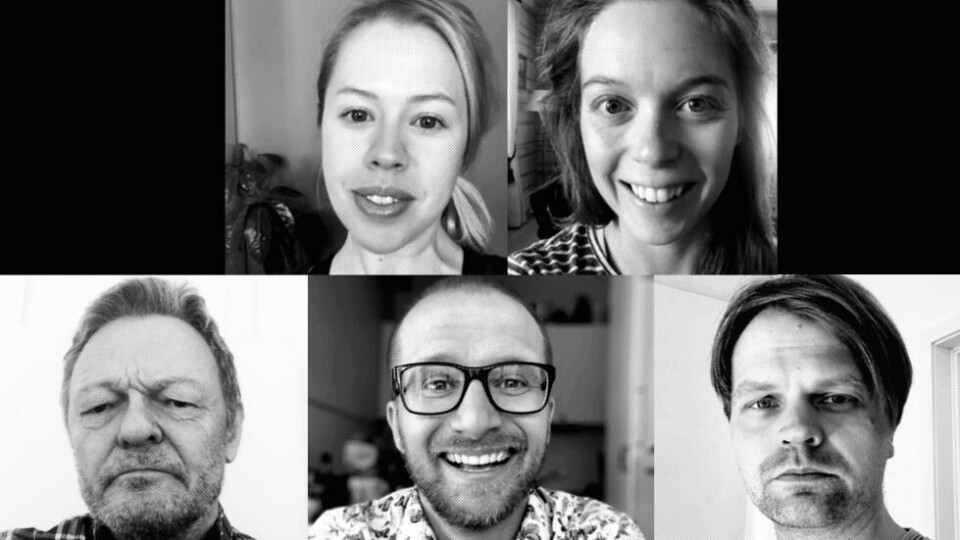 «Korona-monologene» med tekst av Jørgen Strickert, Teater Innlandet 2020.