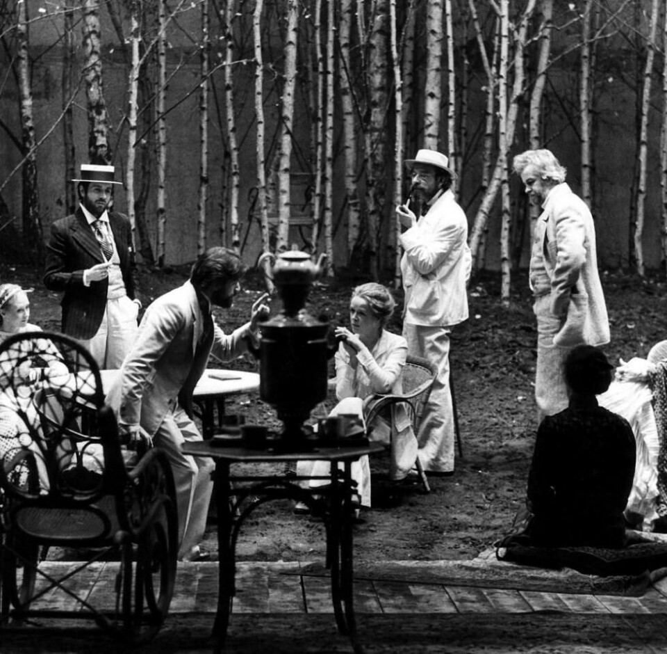 «Sommergäste» av Maxim Gorki, regi Peter Stein. Schaubühne am Hallesche Ufer 1974.