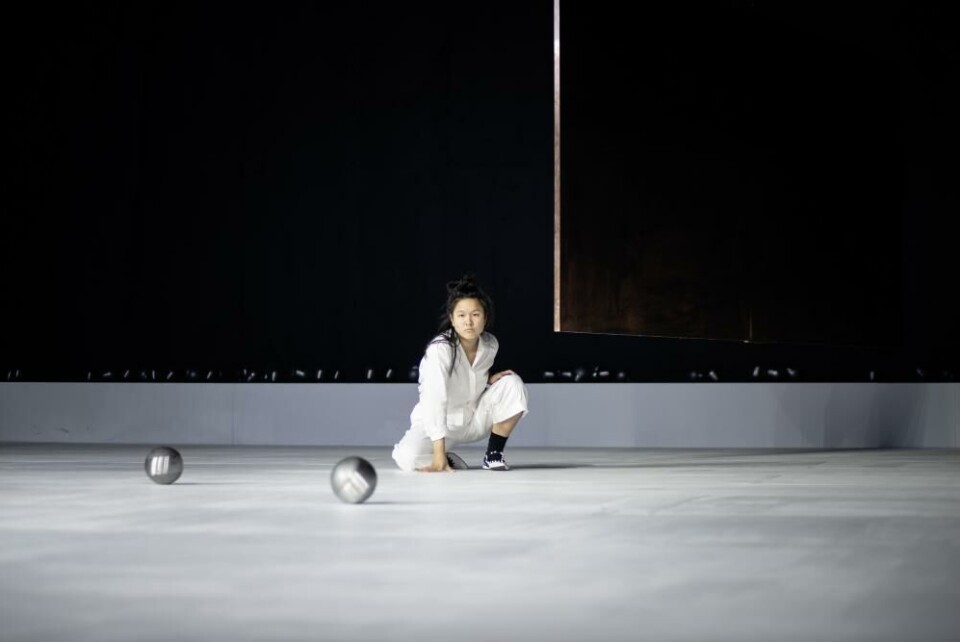 Jing Xiang, i Hamlet. Foto: JU Bochum