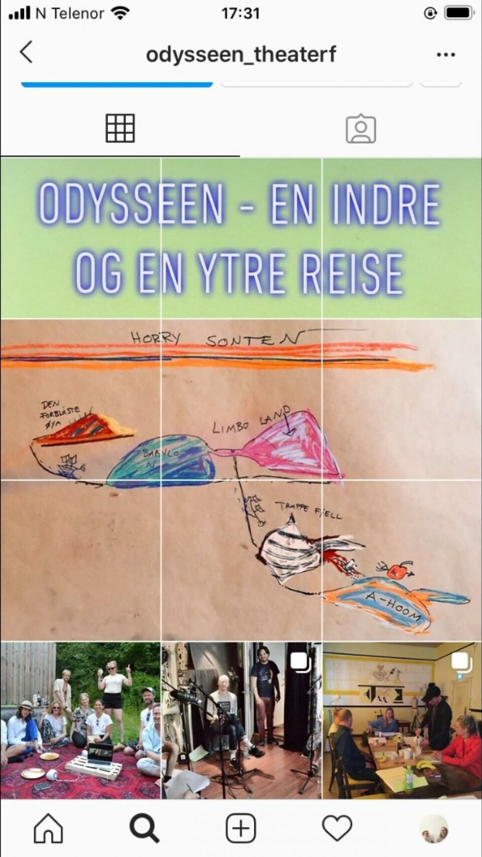 Odysseen - en indre og en ytre reise