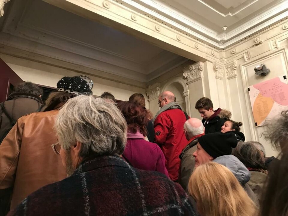 Bouffes du Nord i Paris 2019. Foto;: Theresa Benér